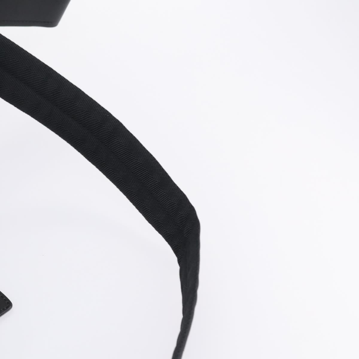 Prada Porta Computer Briefcase Tessuto and Saffiano Leather, BLACK, NYLON, Briefcase