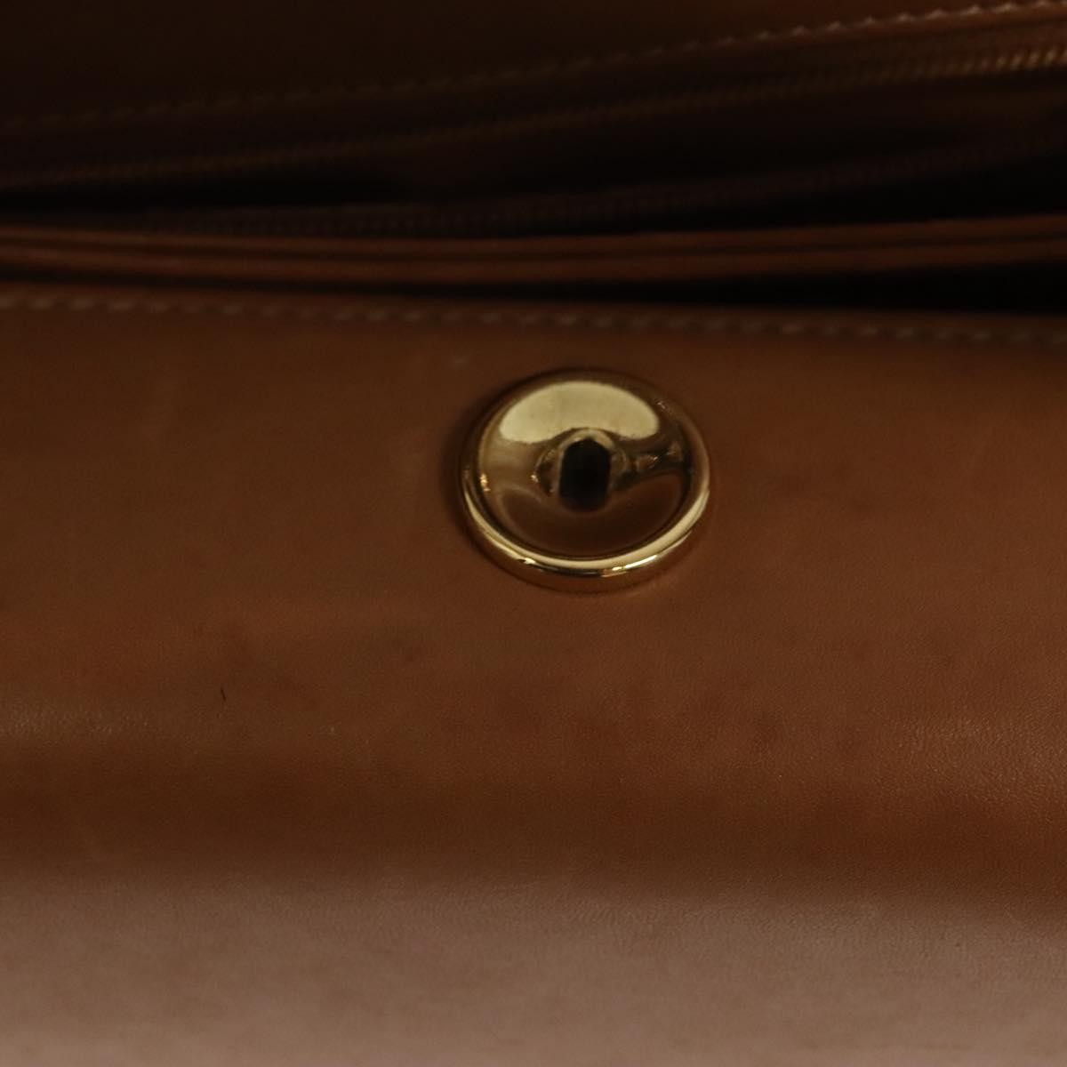 Gucci Vintage Convertible Bamboo Box Crossbody Bag Leather, BROWN, LEATHER, Handbag