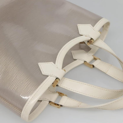 Louis Vuitton Plage Lagoon Bay Handbag Vinyl Epi Leather, WHITE, LEATHER, Handbag