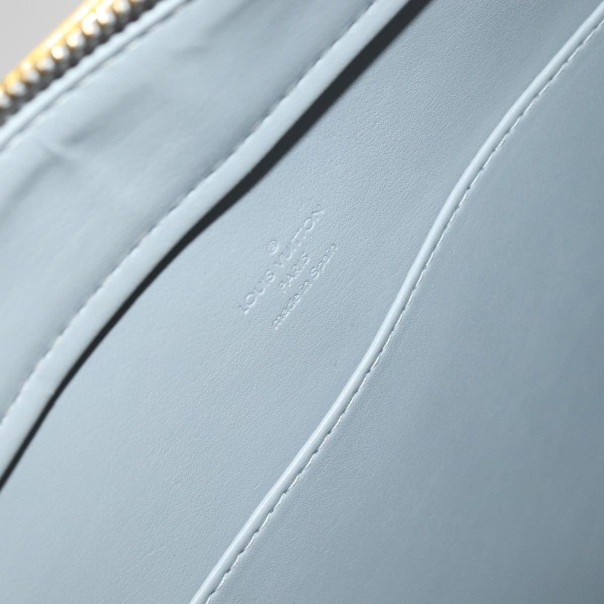 Louis Vuitton Columbus Handbag Monogram Vernis, YELLOW, PATENT_LEATHER, Handbag