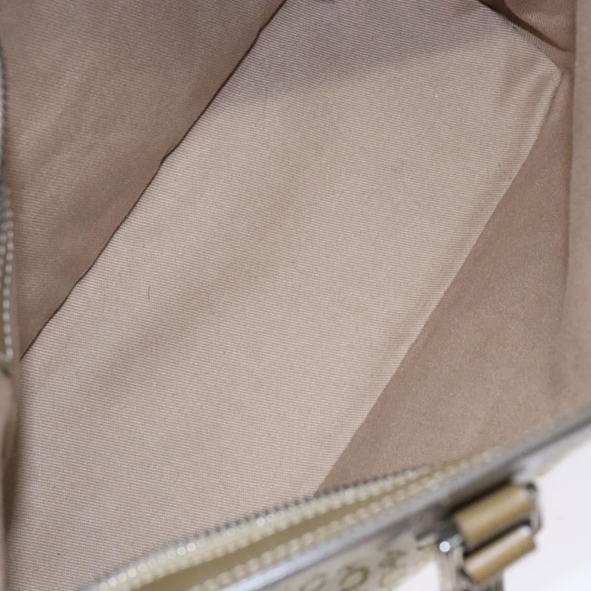 Celine Vintage Macadam Shoulder Bag Canvas, KHAKI, CANVAS, Shoulder bag