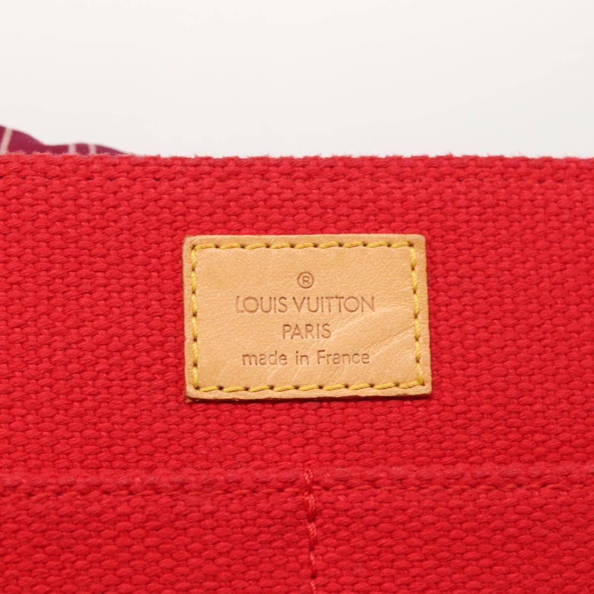 Louis Vuitton Antigua Besace Messenger Bag Canvas, RED, CANVAS, Shoulder bag