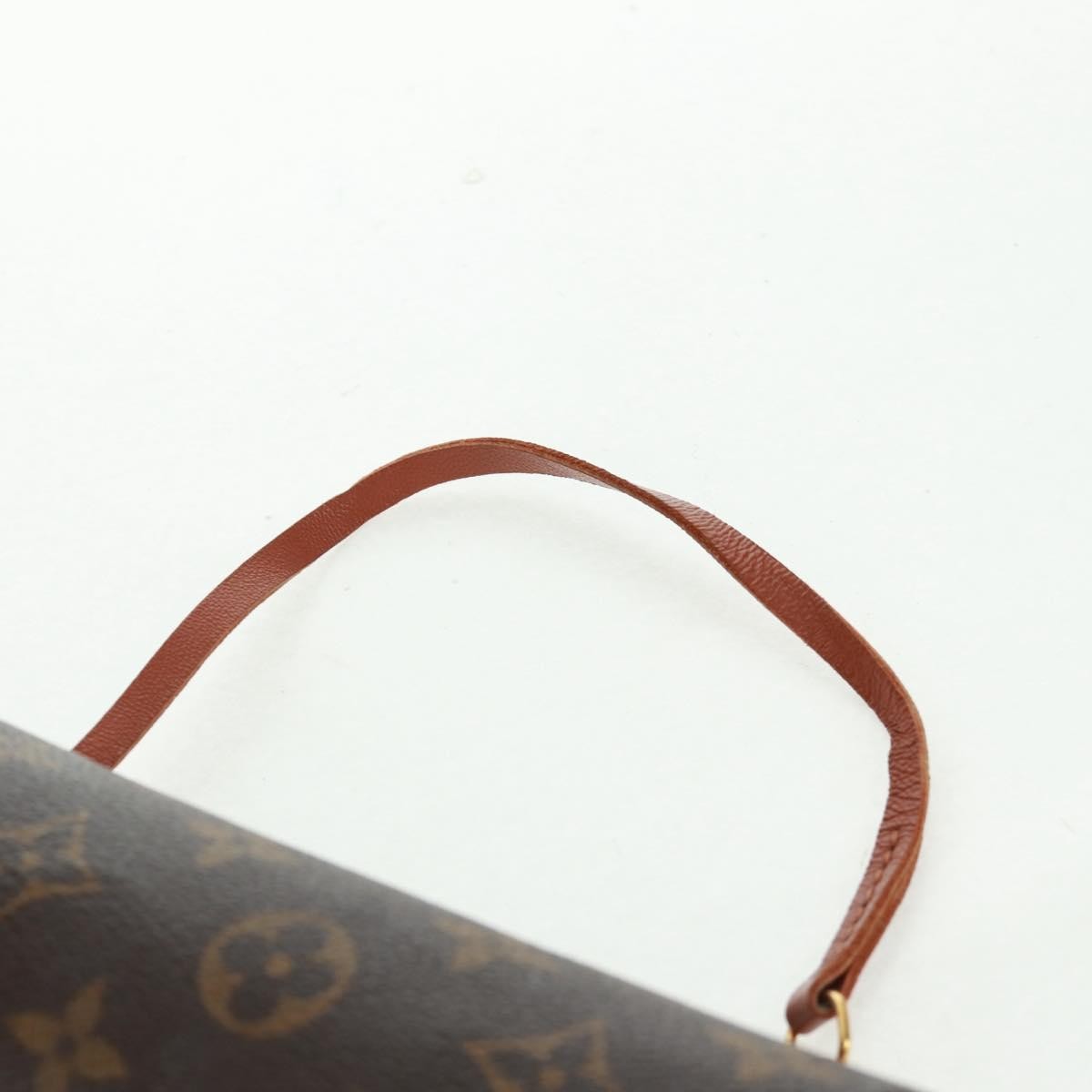 Louis Vuitton Papillon Pochette Monogram Canvas, BROWN, CANVAS, Clutche & pouche