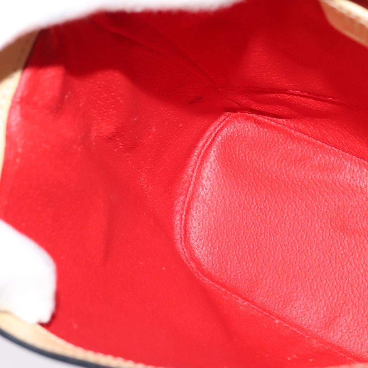 Celine Shoulder Bag Leather, BEIGE, LEATHER, Shoulder bag