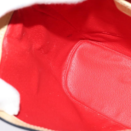 Celine Shoulder Bag Leather, BEIGE, LEATHER, Shoulder bag