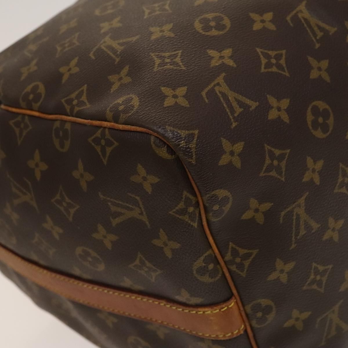 Louis Vuitton Keepall Bandouliere Bag Monogram Canvas, BROWN, CANVAS, Travel bag