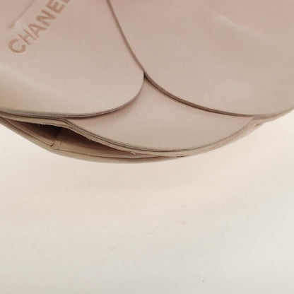 Chanel Camellia Round Clutch with Chain Satin, PINK, SATIN, Clutche & pouche