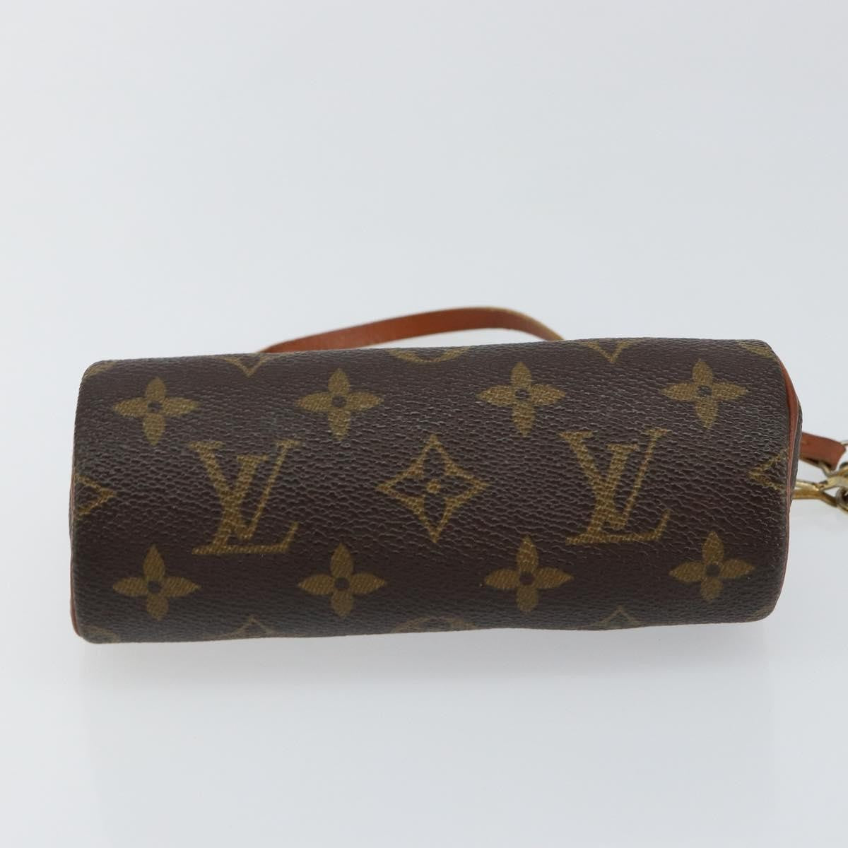 Louis Vuitton Papillon Pochette Monogram Canvas, BROWN, CANVAS, Clutche & pouche