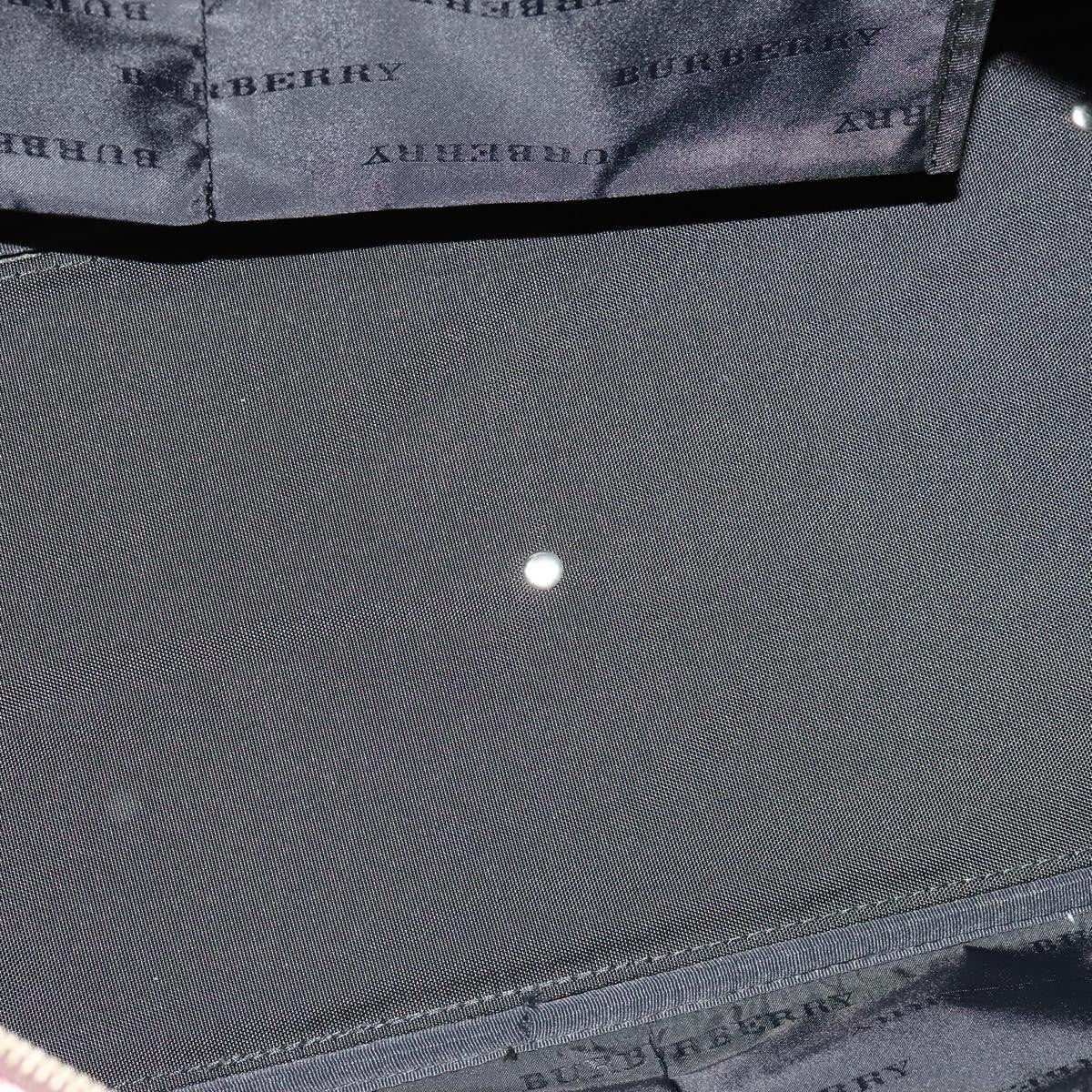 Burberry Nova Check Bowling Bag Canvas, BEIGE, NYLON, Travel bag