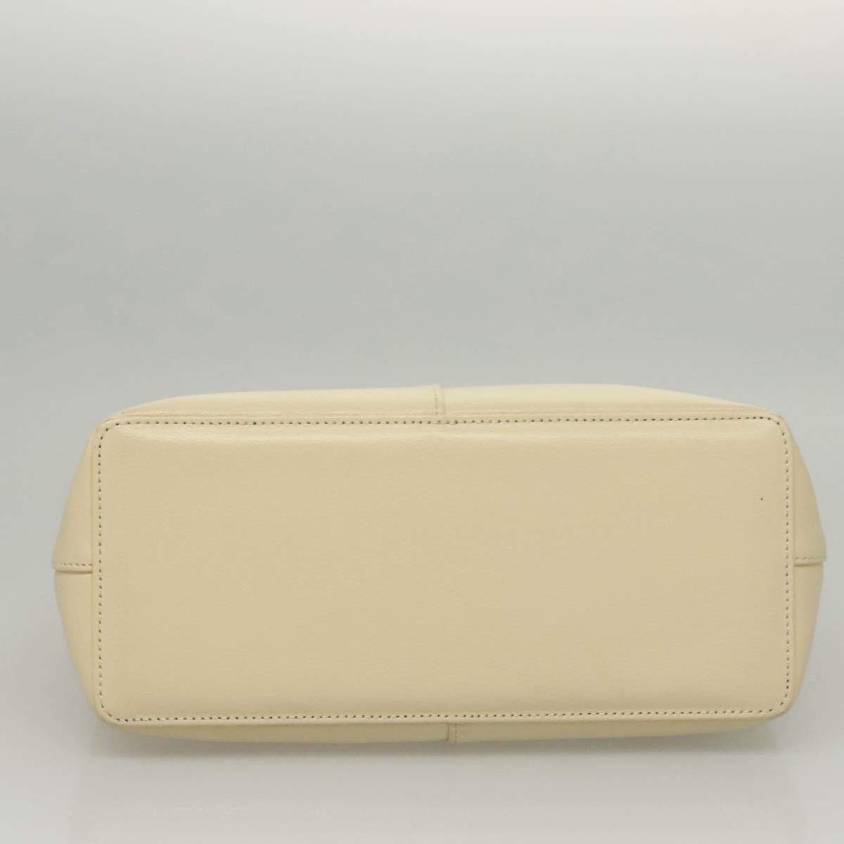 Burberry Vintage Handbag Leather, BEIGE, LEATHER, Handbag