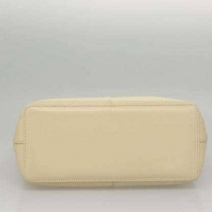 Burberry Vintage Handbag Leather, BEIGE, LEATHER, Handbag