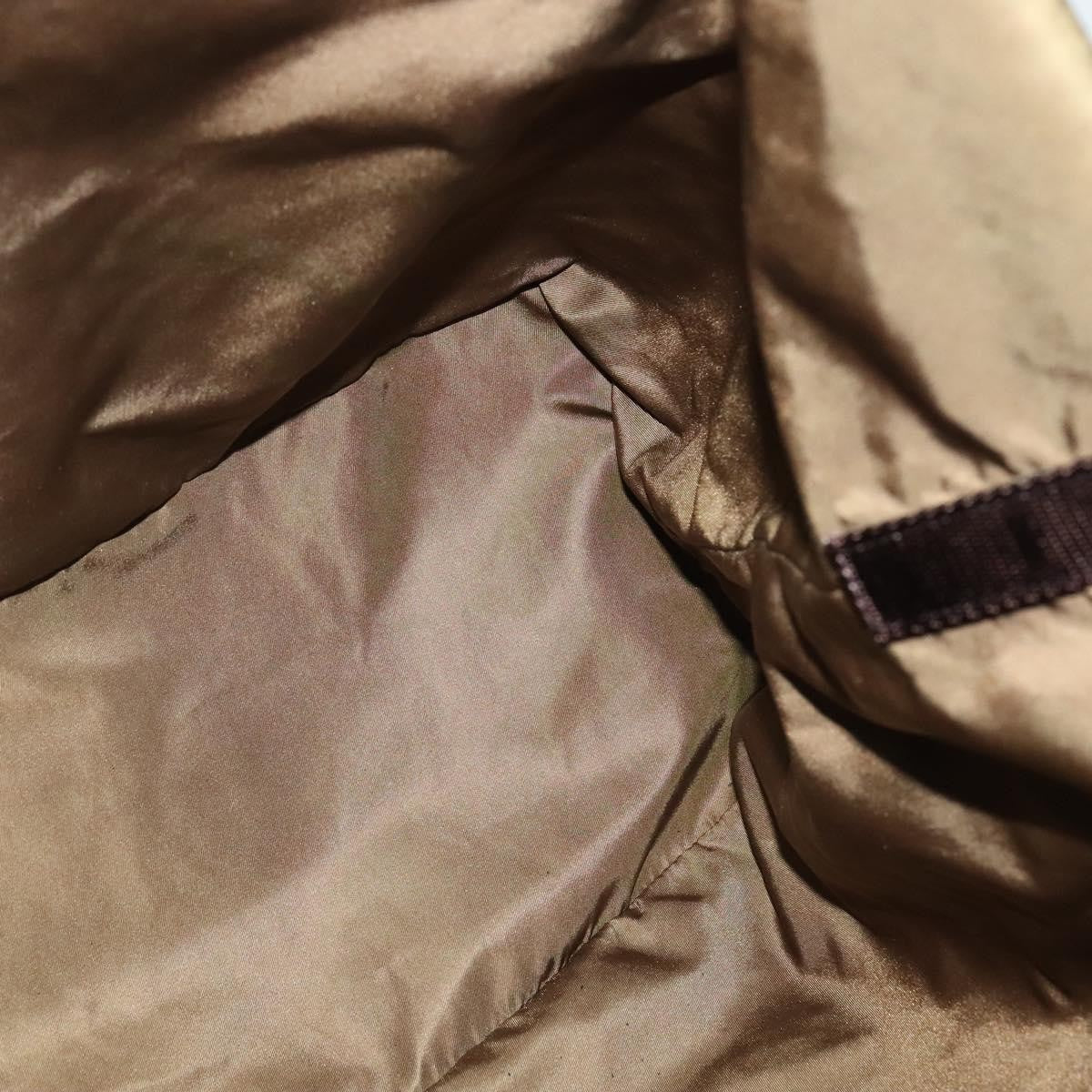 Prada Convertible Double Tote Tessuto, KHAKI, NYLON, Handbag