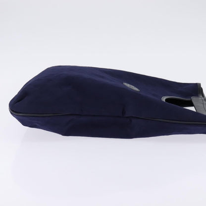 Celine C Sulky Handbag Canvas, NAVY, CANVAS, Handbag