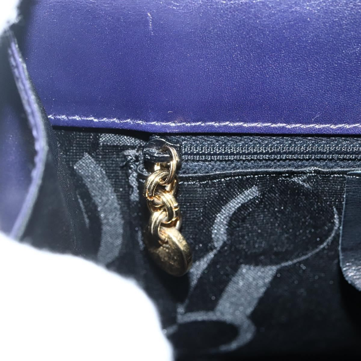 Salvatore Ferragamo Gancini Convertible Top Handle Bag Leather, PURPLE, LEATHER, Handbag