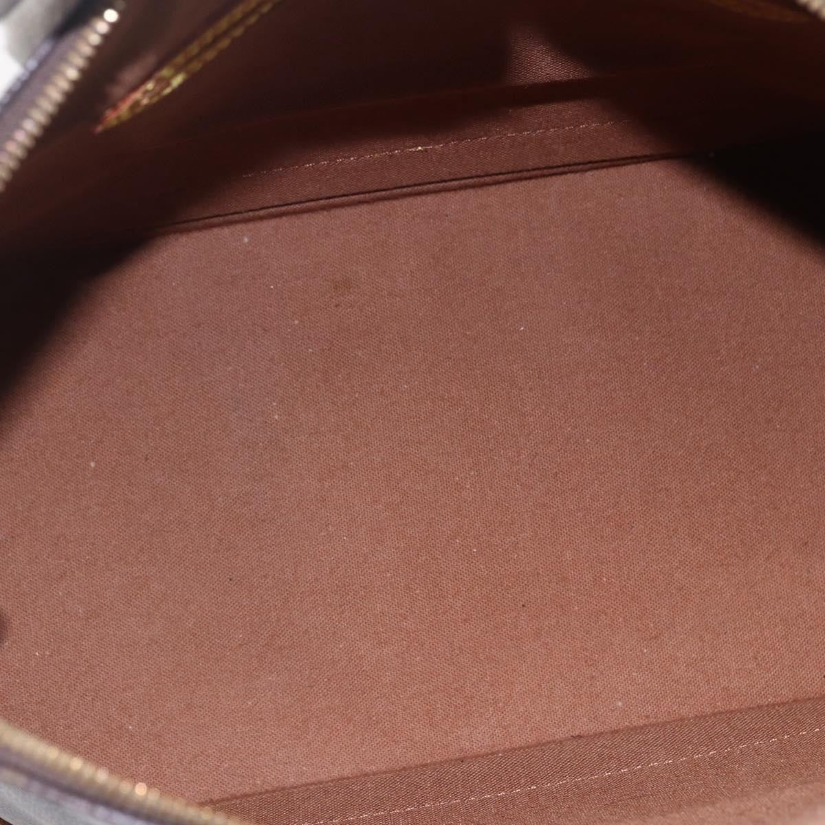 Louis Vuitton Alma Handbag Monogram Canvas, BROWN, CANVAS, Handbag