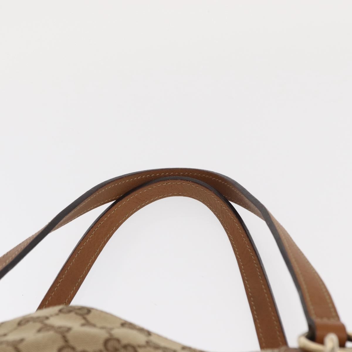 Gucci Vintage tote Canvas, BEIGE, CANVAS, Tote bag