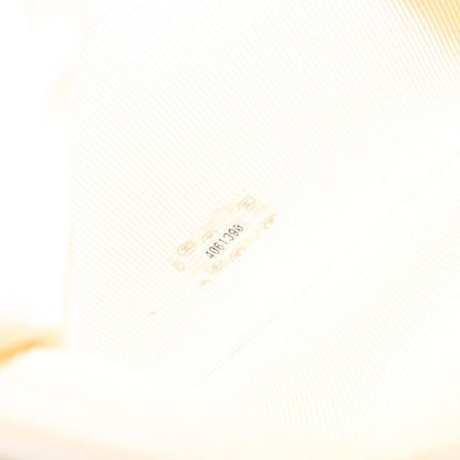 Chanel Vintage CC Flap Crossbody Bag Quilted Lambskin, BEIGE, LEATHER, Shoulder bag