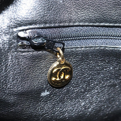 Chanel Vintage Front Pocket Camera Bag Quilted Suede, BROWN, SUEDE, Shoulder bag