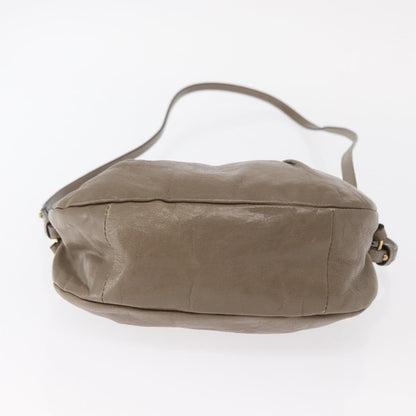 Chloe Vintage Shoulder Bag Leather, BEIGE, LEATHER, Shoulder bag