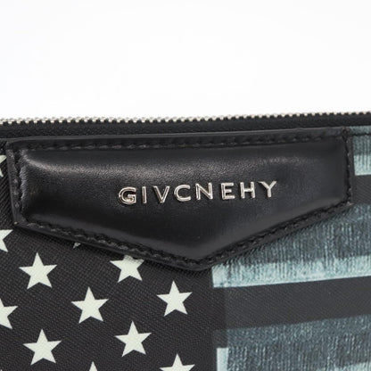 Givenchy Zipped Pouch Printed Leather, MULTICOLOUR, LEATHER, Clutche & pouche