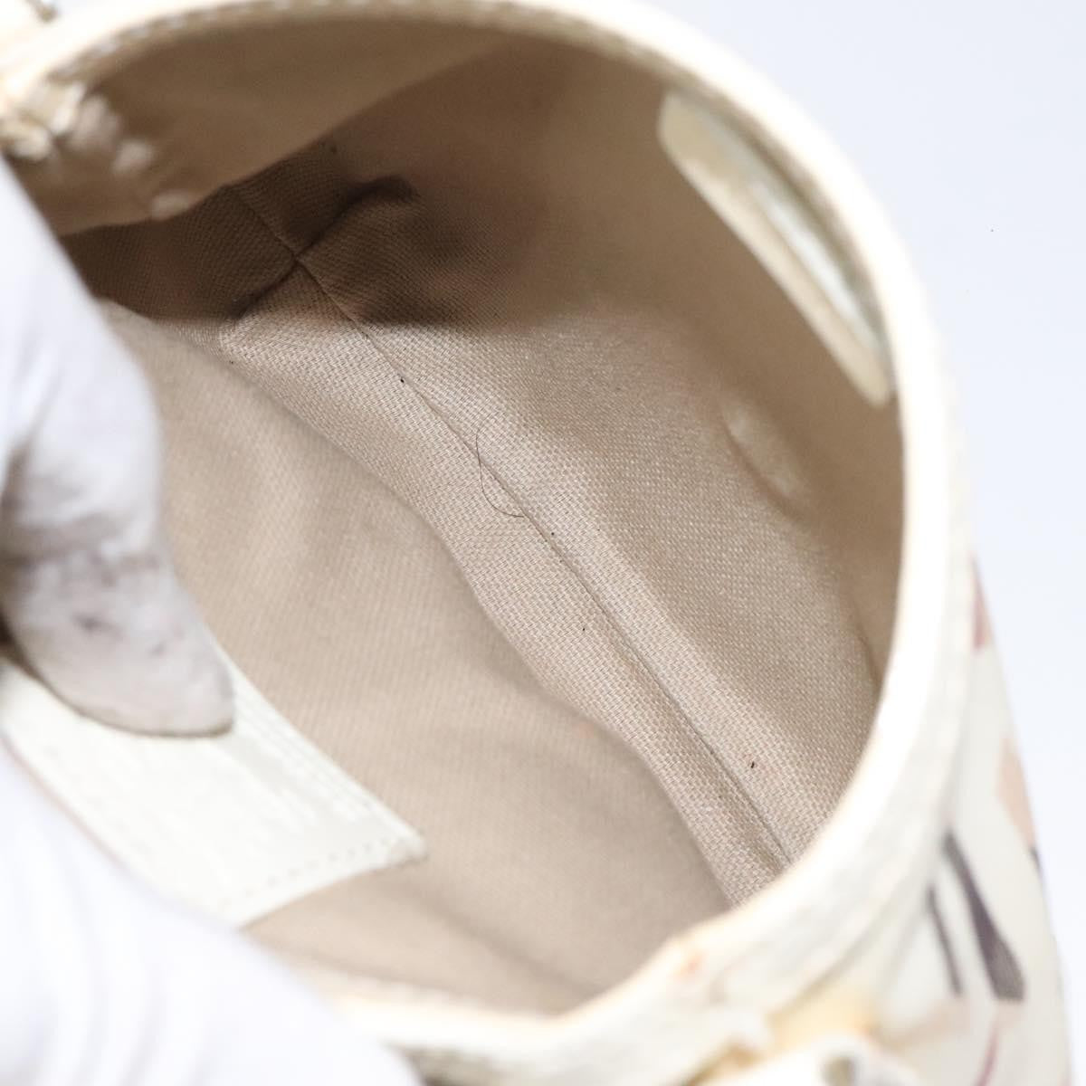 Burberry Flap Shoulder Bag Canvas, BEIGE, CANVAS, Shoulder bag