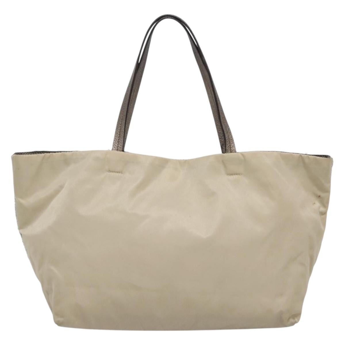 Salvatore Ferragamo Vala tote Nylon, SILVER, NYLON, Tote bag