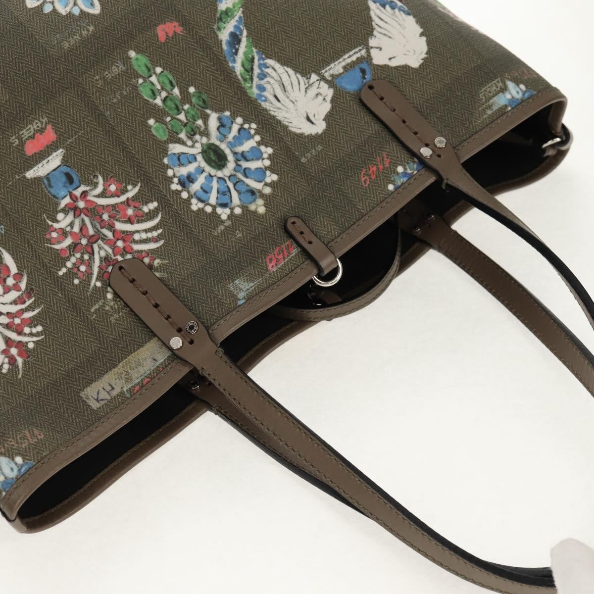 Bvlgari Tote bag Leather, GRAY, LEATHER, Tote bag