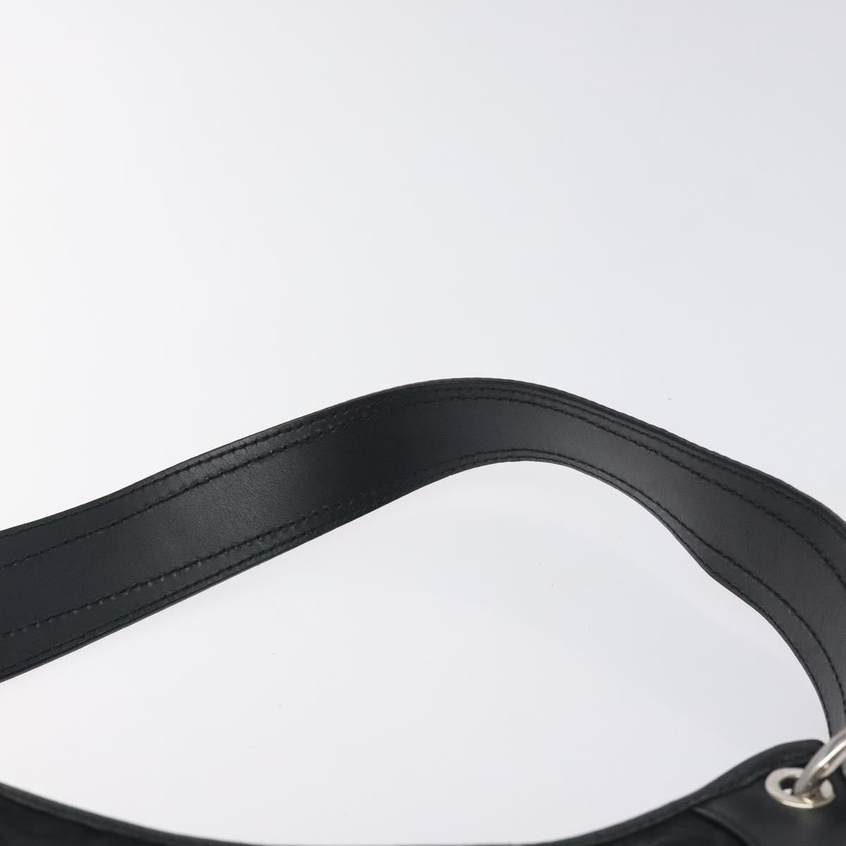 Salvatore Ferragamo Shoulder Bag Canvas, BLACK, CANVAS, Shoulder bag