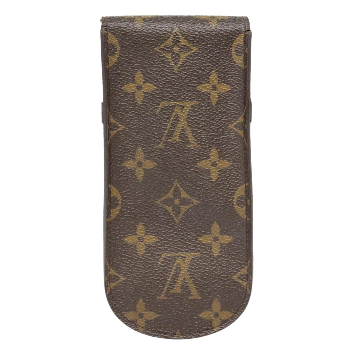 Louis Vuitton Etui à lunette Canvas, BROWN, CANVAS, Toiletry Case