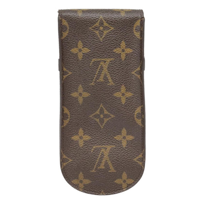 Louis Vuitton Etui à lunette Canvas, BROWN, CANVAS, Toiletry Case