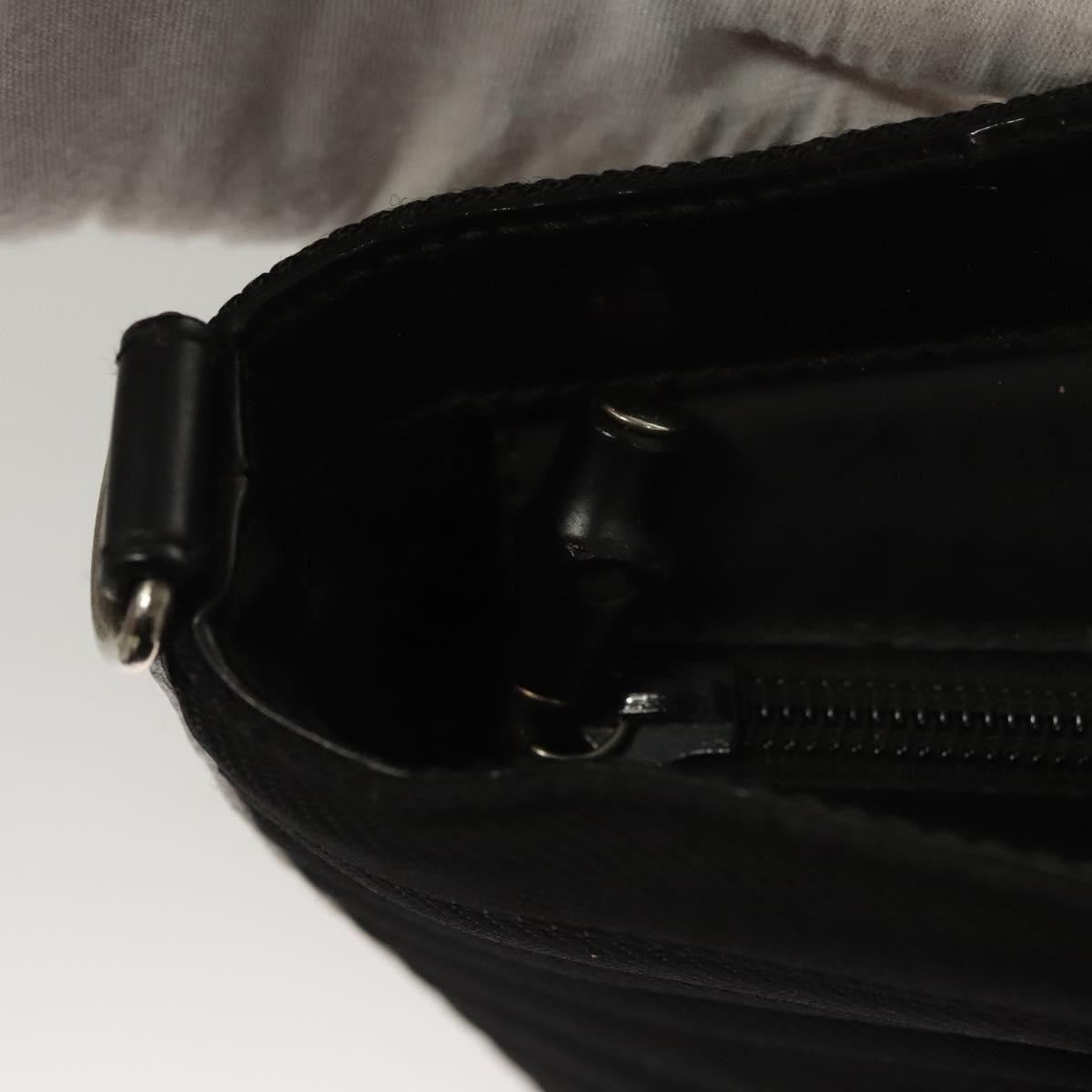 Gucci Vintage Bamboo Handle Tote Nylon, BLACK, NYLON, Tote bag