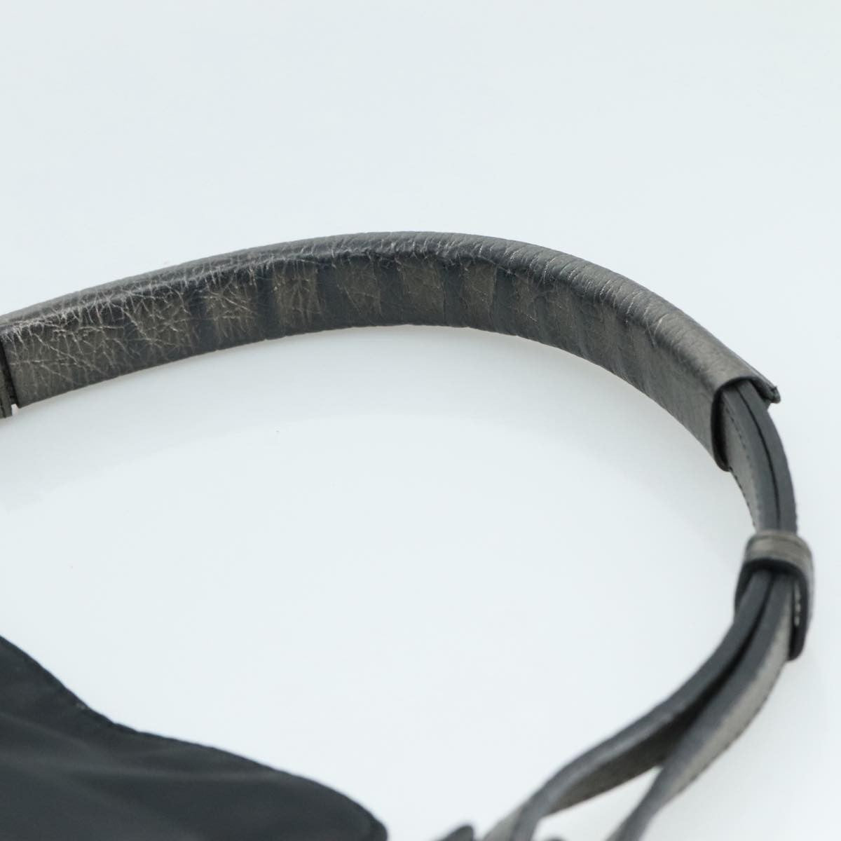 Burberry Vintage Shoulder Bag Nylon, BLACK, NYLON, Shoulder bag