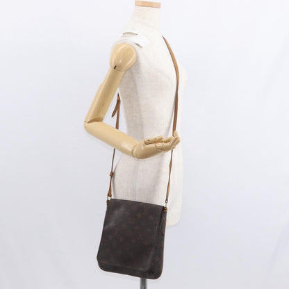 Louis Vuitton Musette Salsa Handbag Monogram Canvas, BROWN, CANVAS, Shoulder bag