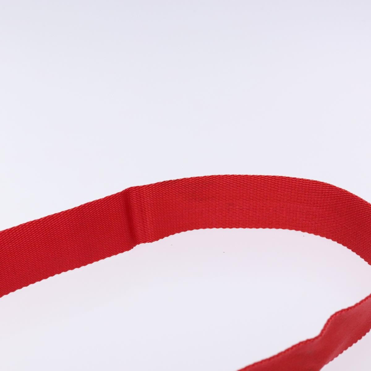 Prada Flat Messenger Bag Tessuto, RED, NYLON, Crossbody bag