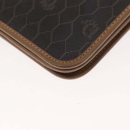 Christian Dior Vintage Honeycomb chain Canvas, BLACK, CANVAS, Shoulder bag