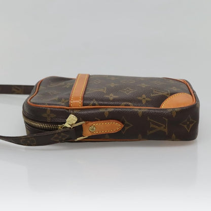 Louis Vuitton Danube 15 Crossbody Bag Monogram Canvas, BROWN, CANVAS, Crossbody bag