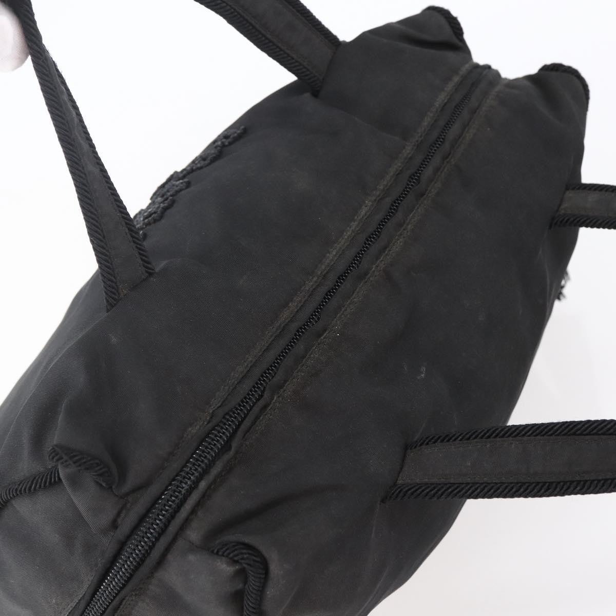 Prada Vintage Handbag Tessuto, BLACK, NYLON, Handbag