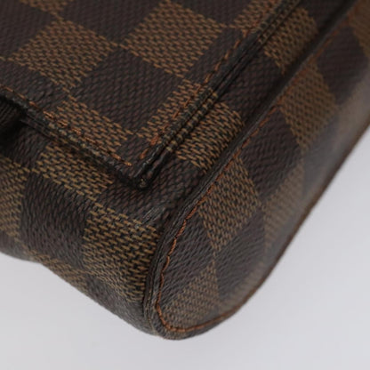 Louis Vuitton Geronimos Waist Bag Damier, BROWN, CANVAS, Shoulder bag