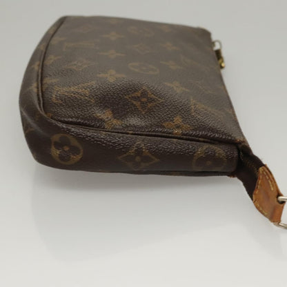Louis Vuitton Pochette Accessoires Monogram Canvas, BROWN, CANVAS, Clutche & pouche