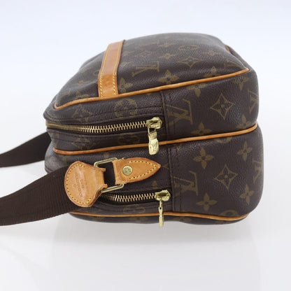 Louis Vuitton Reporter Bag Monogram Canvas, BROWN, CANVAS, Shoulder bag