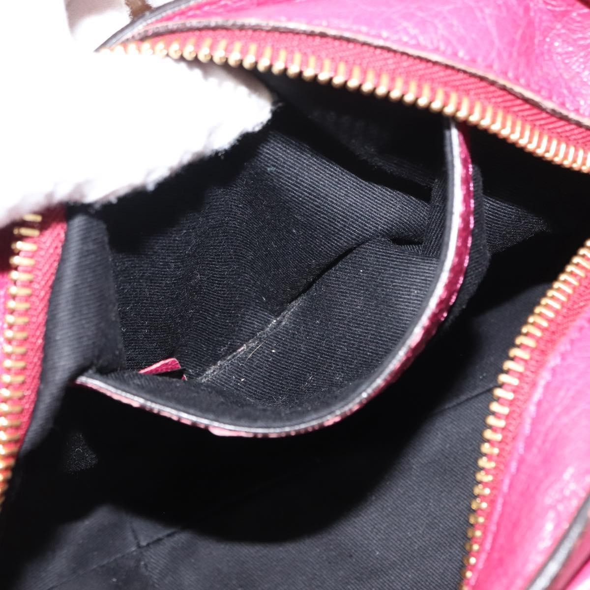 Chloe Ethel Handbag Leather, PINK, LEATHER, Handbag