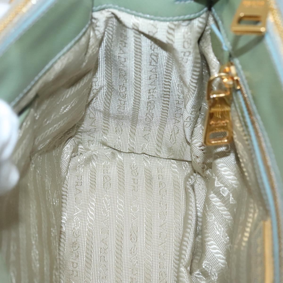 Prada Double Zip Lux Tote Saffiano Leather, GOLD, LEATHER, Handbag