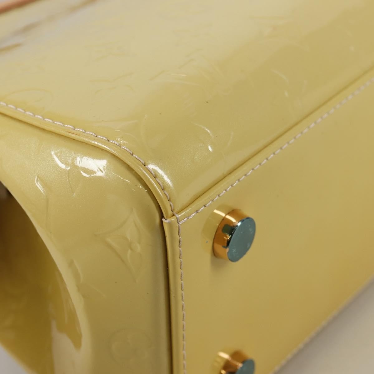 Louis Vuitton Blair Monogram vernis, YELLOW, PATENT_LEATHER, Handbag