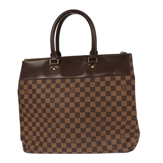 Louis Vuitton Greenwich Travel Bag Damier, BROWN, CANVAS, Tote bag
