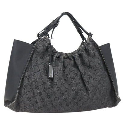 Gucci GG Canvas Bag Canvas, BLACK, CANVAS, Handbag