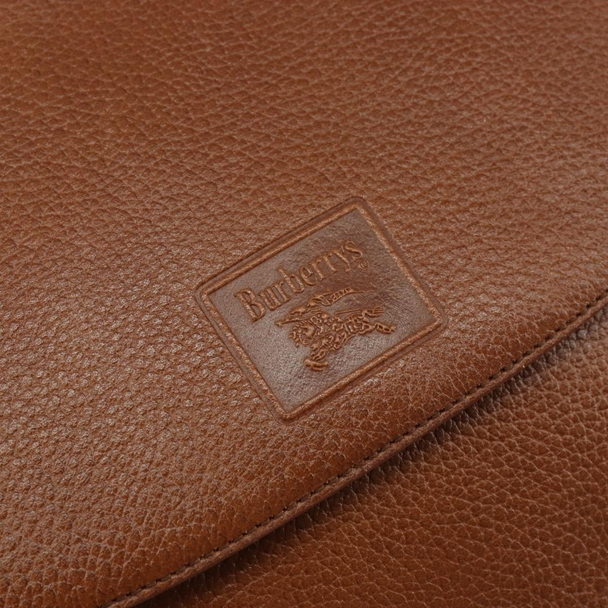 Burberry Flap Shoulder Bag Leather, BEIGE, LEATHER, Shoulder bag