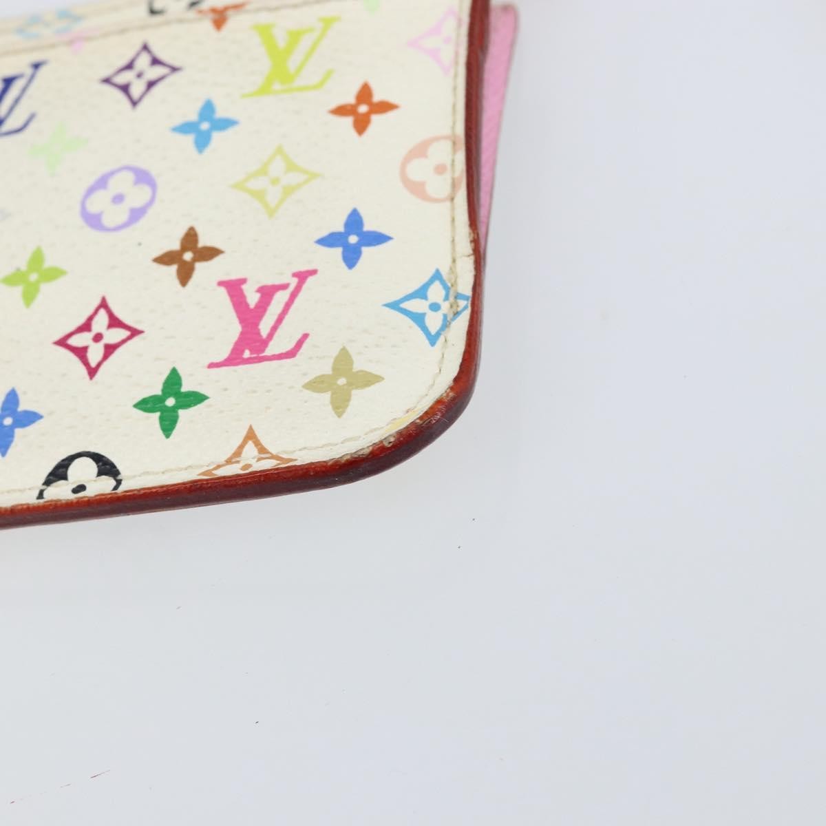 Louis Vuitton Pochette Cles Key Pouch Reverse Monogram Giant, MULTICOLOUR, CANVAS, Clutche & pouche