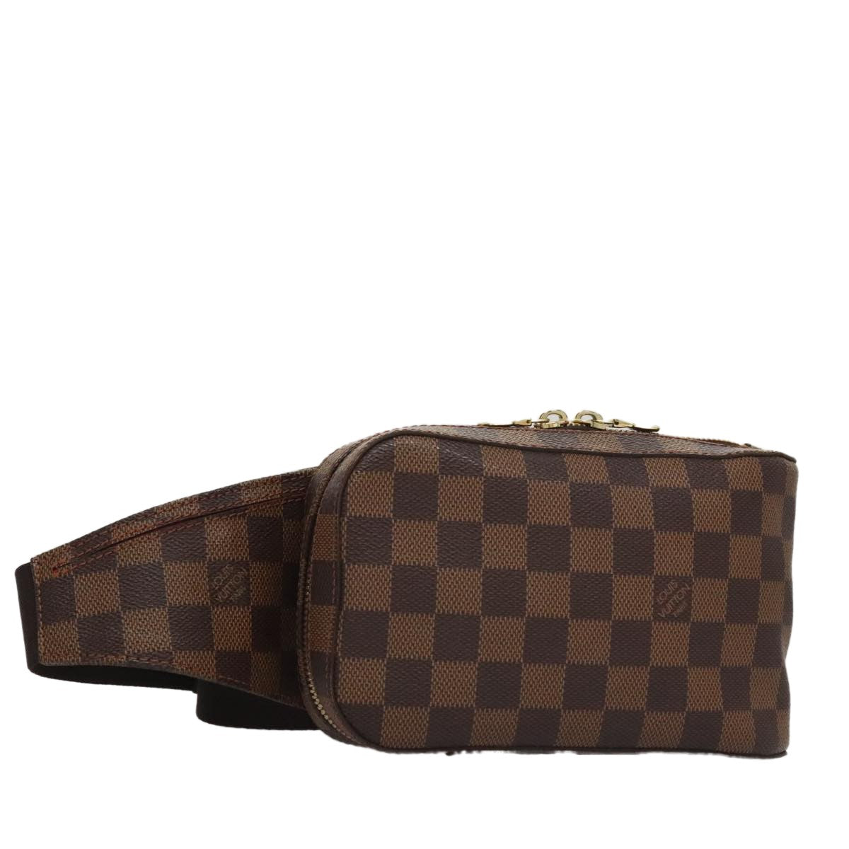 Louis Vuitton Geronimos Waist Bag Damier, BROWN, CANVAS, Shoulder bag