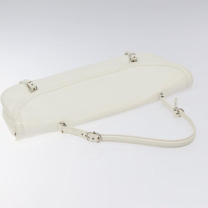 Salvatore Ferragamo Shoulder Bag Leather, WHITE, LEATHER, Shoulder bag