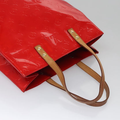 Louis Vuitton Reade Handbag Monogram Vernis, RED, PATENT_LEATHER, Handbag